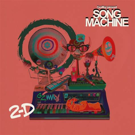 Gorillaz - Song Machine Made by 2D From Gorillaz - Reviews - Album of The Year