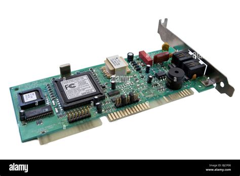 internal pc modem pci card Stock Photo - Alamy