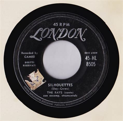 The Rays - Silhouettes (1957, Vinyl) | Discogs