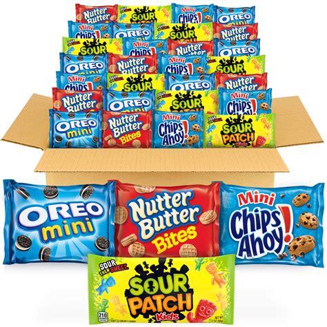 Buy OREO Mini Cookies, CHIPS AHOY Mini Cookies, SOUR PATCH KIDS Candy & Nutter Butter Bites ...