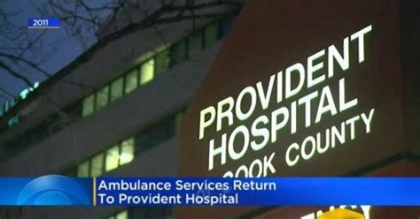 Provident Hospital of Cook County resumes ambulance service on ...