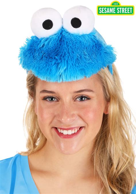 Cookie Monster Face Headband Costume