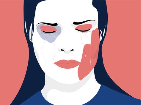 Illustration Violence Against Women by Jan Fischer on Dribbble