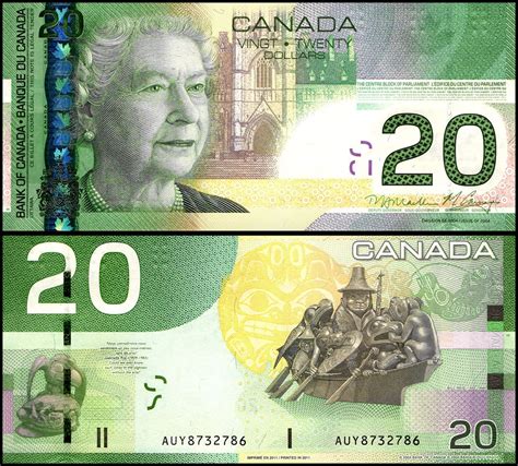 Canada 20 Dollars Banknote, 2011, P-103h, UNC