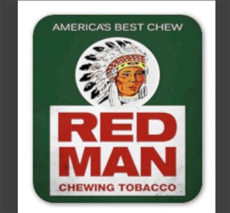 Red Man Chewing Tobacco Vinyl Decal Sticker - Etsy