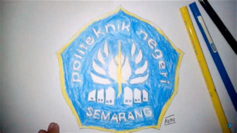 Menggambar Logo POLINES - berqas