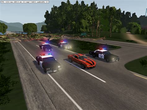 I made a police chase, how does it look? : r/BeamNG