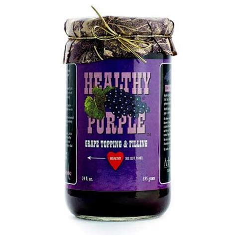 Healthy Purple Grape Pie Topping & Filling