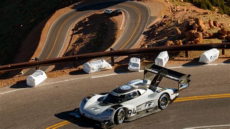 VW ID R electric racer smashes Pikes Peak record