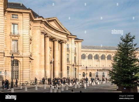 Paris, France - 18.01.2019: Pantheon-Sorbonne University , also known ...