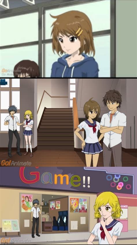 Goanimate used to have an anime theme - Imgflip