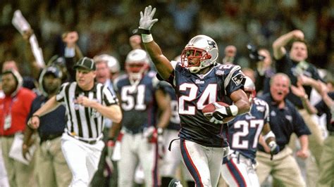 Ty Law's Super Bowl pick-six the defining play in HOF career - ESPN