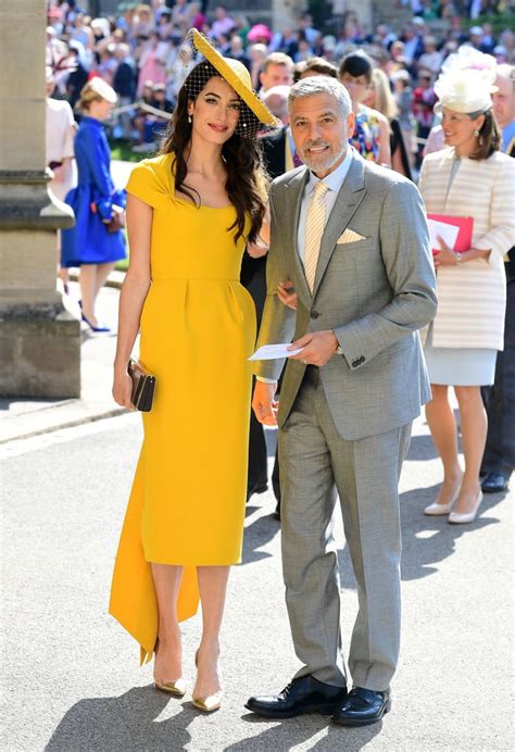 George and Amal Clooney at Royal Wedding 2018 Pictures | POPSUGAR ...