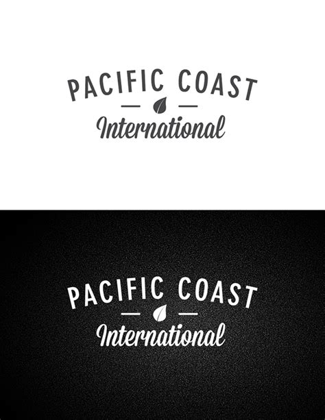 Pacific Coast International Logo Design on Behance