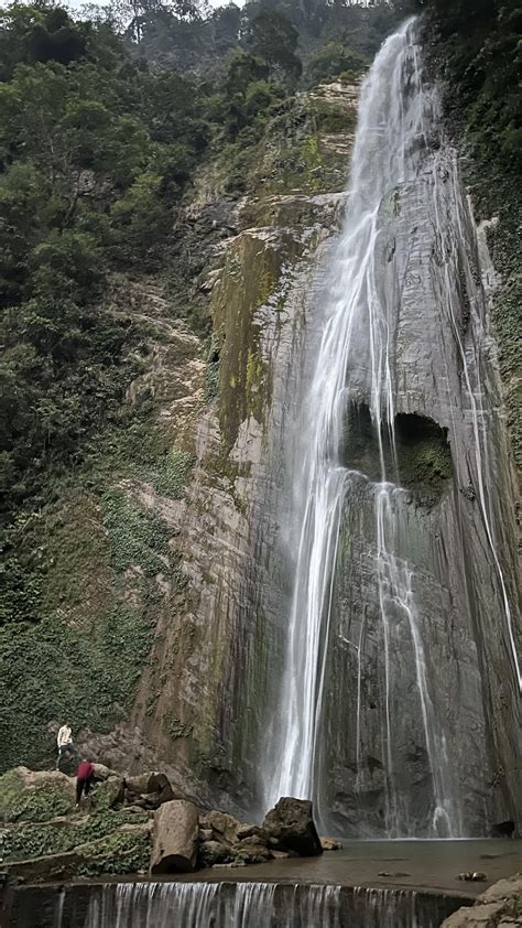 Found a waterfall in our roadtrip- Lamo Jharana Nepal : r/pics