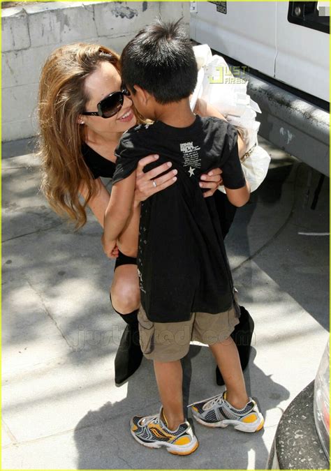 Angelina Jolie Comforts Mad Maddox: Photo 519351 | Pictures | Just Jared