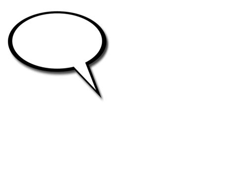 Speech Bubble Template - Cliparts.co