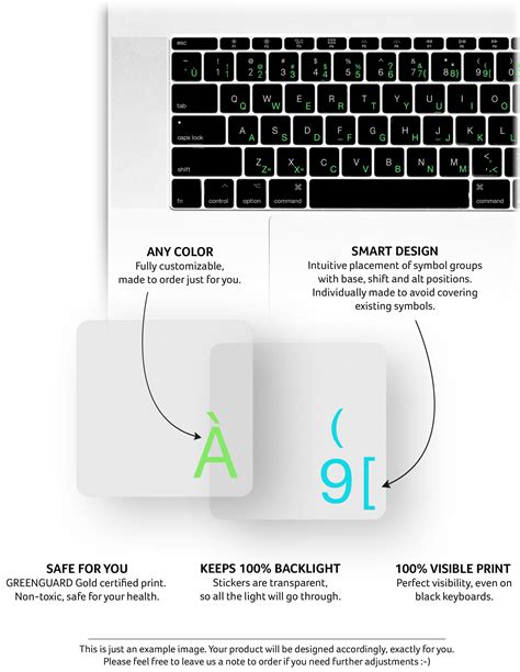 French (Canadian) Keyboard Stickers with Transparent Background | Keyshorts