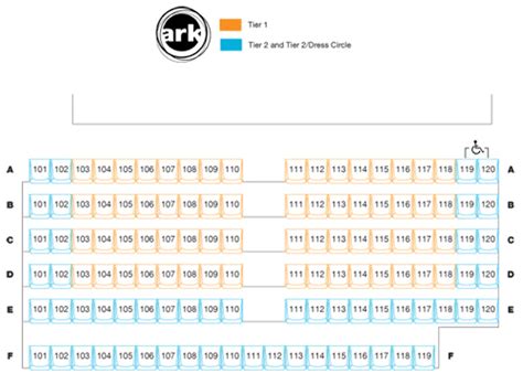 Signature Theatre MAX Seating Chart - Theatre In DC