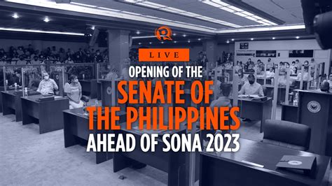 LIVESTREAM: Senate opens second regular session of 19th Congress