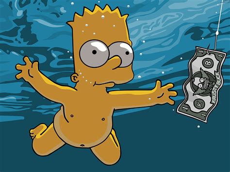 The Simpson Bart digital wallpaper, Bart Simpson, underwater HD wallpaper | Wallpaper Flare