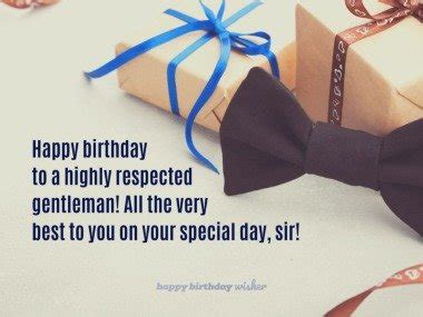 60+ Happy Birthday Sir Wishes - Happy Birthday Wisher