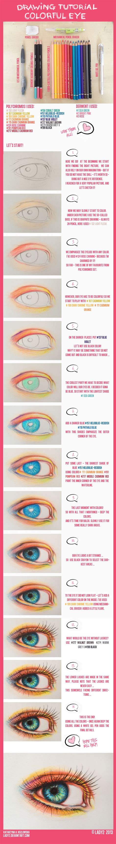 colored_pencil_eye_tutorial. by Lady2 on deviantART | Eye tutorial, Colored pencil tutorial ...