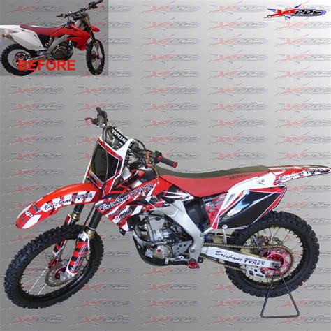 Honda Motocross Graphics Kit 2 - Performance Decals & Signage