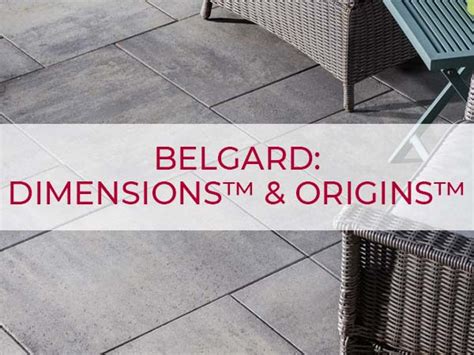 Belgard Dimensions and Origins Pavers Ideas