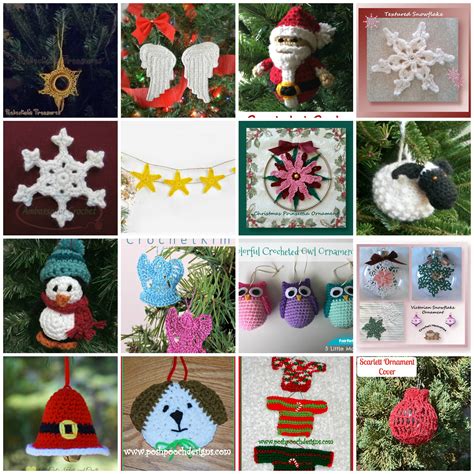 Christmas Tree Ornament Pattern Roundup - Ambassador Crochet