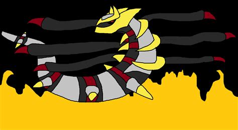 The devil pokemon Giratina by Gingacreator on DeviantArt