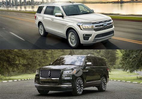 2023 Ford Expedition vs. 2023 Lincoln Navigator: Is the Luxury SUV ...