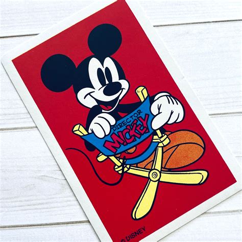 Vintage Disney Playing Cards Set of 6 Vintage Cards - Etsy Singapore