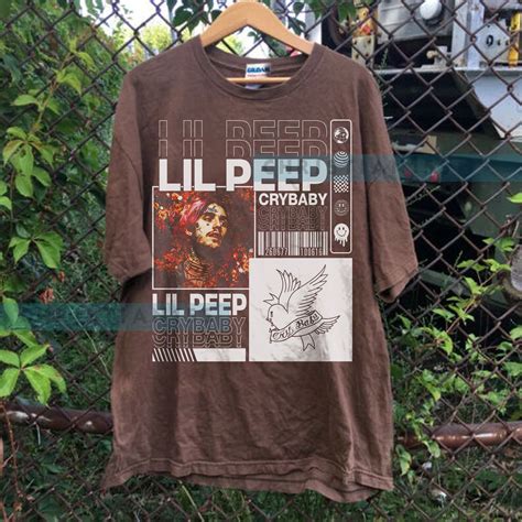 Lil Peep Merch Sweatshirt Retro ,lill Peep Rap Shirt, Vintage Bootleg ...