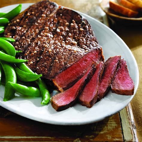 Tangy Lime Grilled Top Round Steak - Beef Recipes