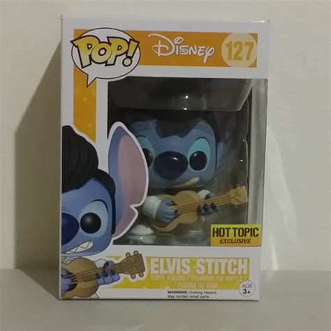 Funko POP! Disney Elvis Stitch Hot Topic Exclusive