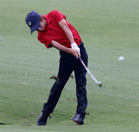 Charlie Woods, just 12, shares the same iconic swing and on-course mannerisms with Tiger Woods ...