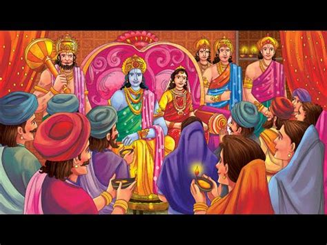 A Diwali Story: Rama and Sita Defeat Ravana, the Demon King - YouTube