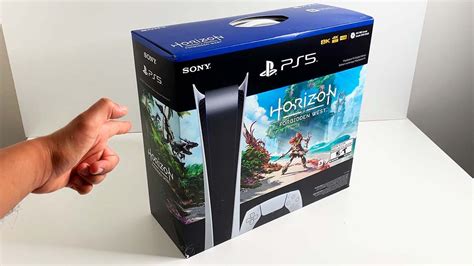 PS5 Digital Horizon Forbidden West Console Bundle Unboxing, Setup and Review - YouTube