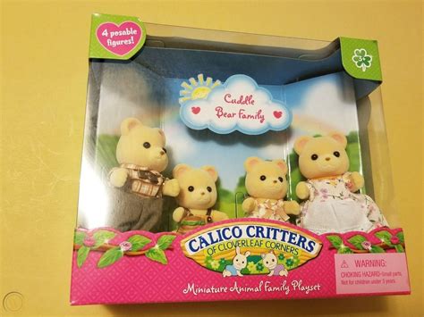 CALICO CRITTERS Cuddle Bear Family - New Factory Sealed | #1927271569