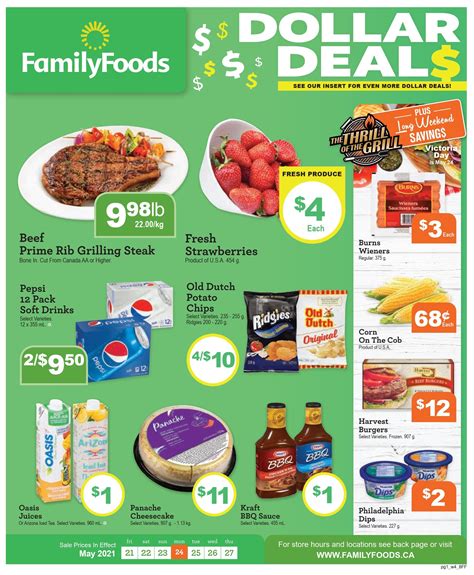 Family Foods Flyer May 21 to 27