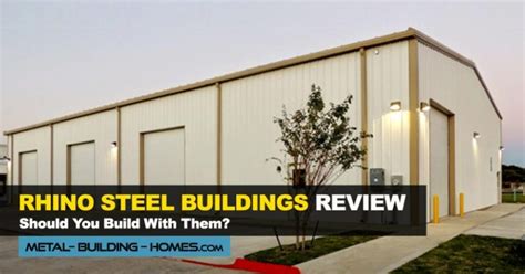 Rhino Steel Buildings – Should You Build With Them? (Review)