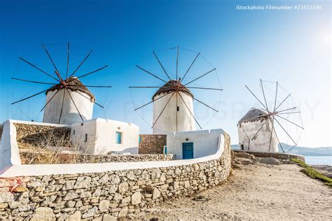 Mykonos Windmills, Greece - Mlenny Photography