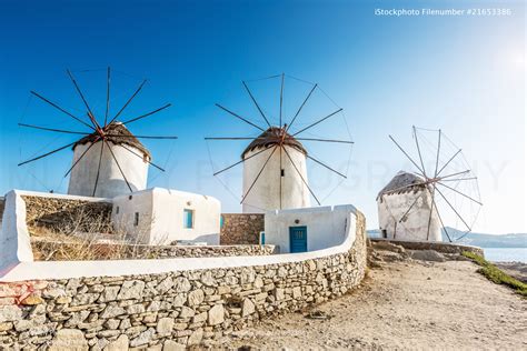 Mykonos Windmills, Greece - Mlenny Photography