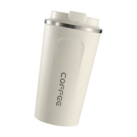 White Stainless Steel Temperature Coffee Mug, Packaging Type: Box ...