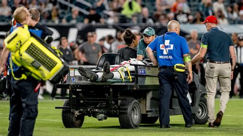 2 Philadelphia Eagles Players Carted Off Field for Neck Injuries | Us Weekly