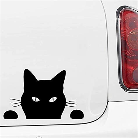 Aliexpress.com : Buy Car Styling Cartoon Cat Car Stickers Reflective ...