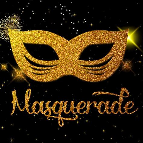 Lighting & Studio FLASIY Masquerade Backdrop 5x7ft Gold Mask Photo Backgrounds for YouTube Video ...