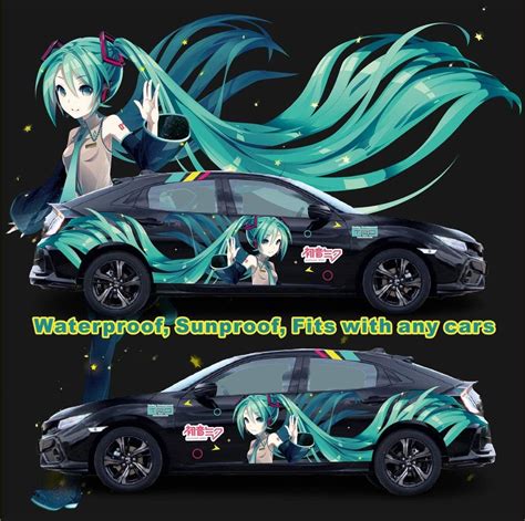 hatsune miku car wrap - alphonse-arballo