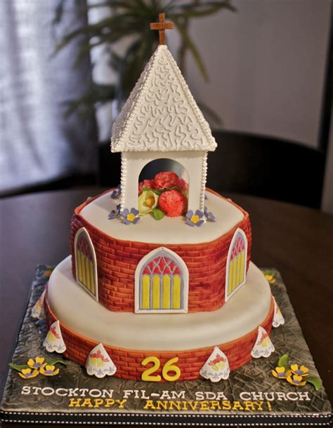 Church Anniversary Cake - CakeCentral.com